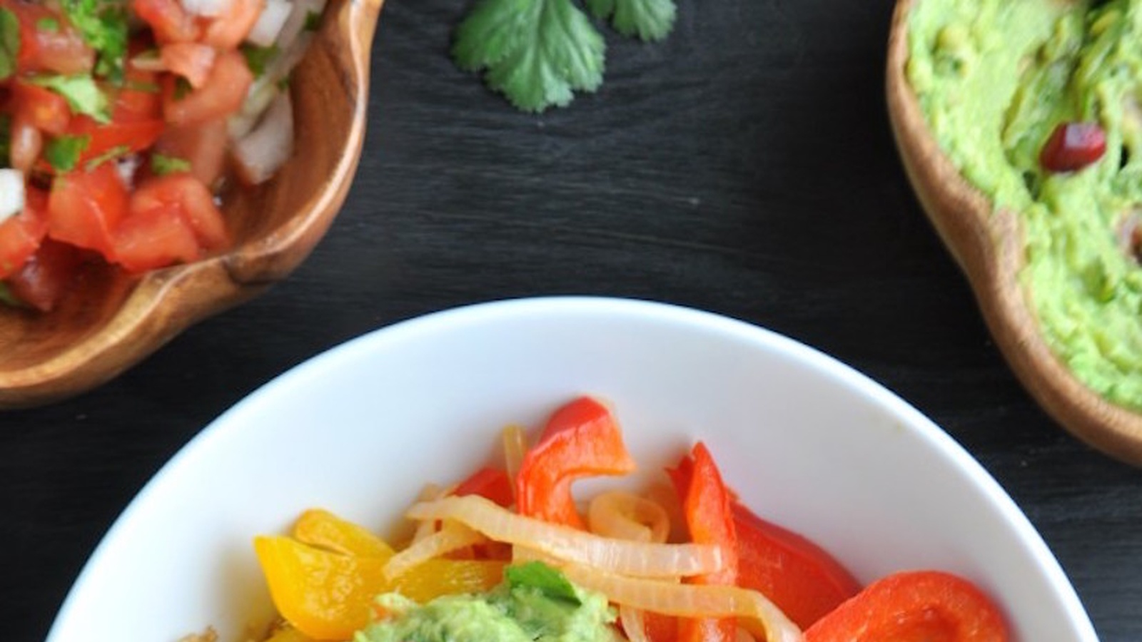 Fajita Bowl With Citrus Marinated Vegetables (Recipe)