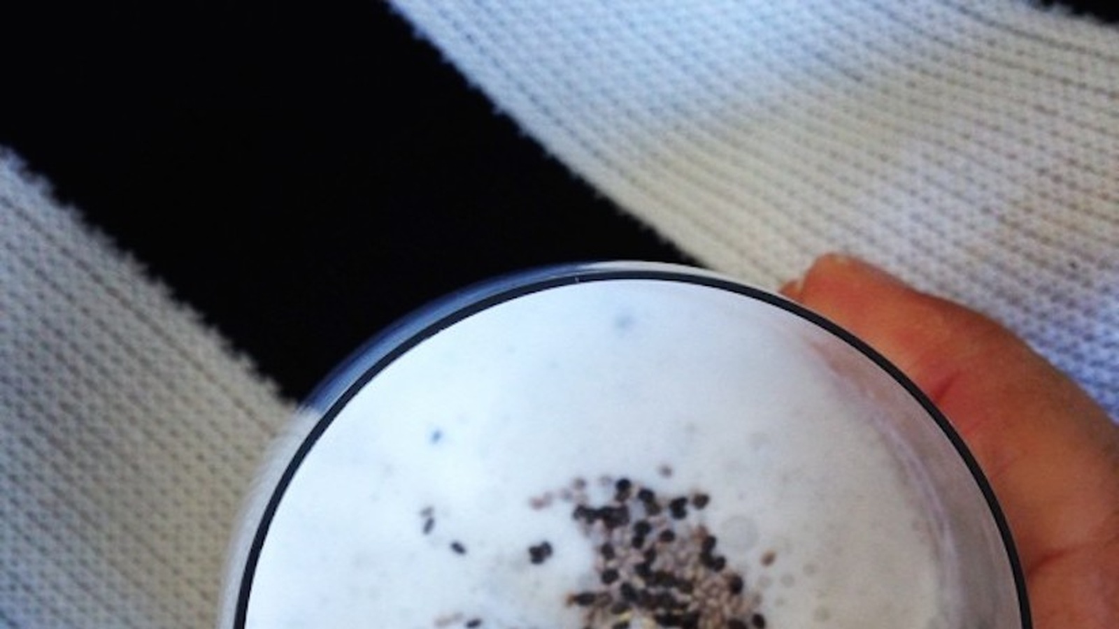Icy Coconut & Chia Drink (Recipe)