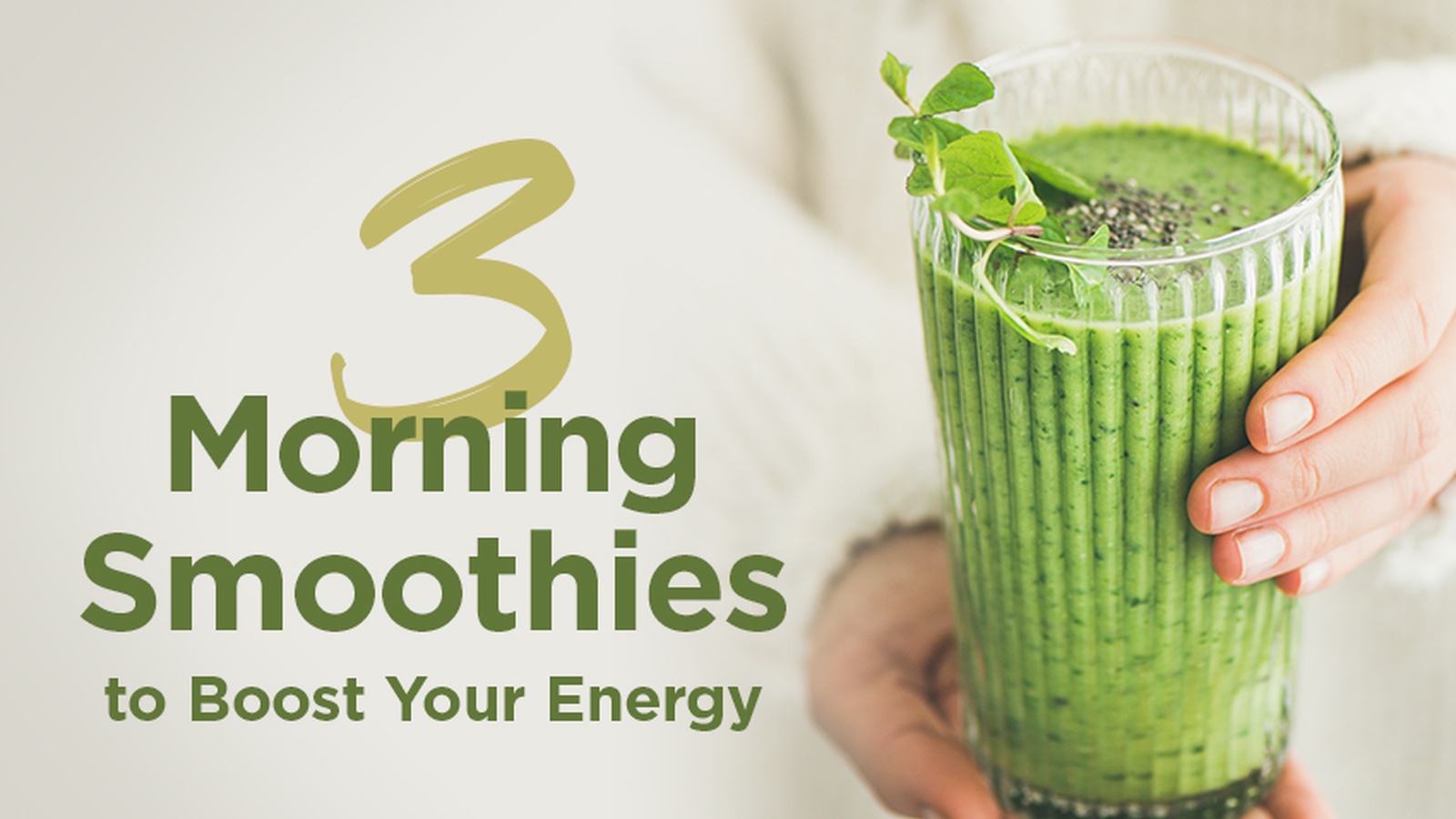 3 Morning Smoothie Recipes to Boost Your Energy!
