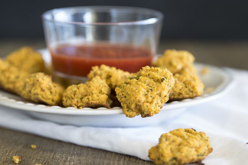 LowCarb Sweet Potato & Broccoli Tots FOOD MATTERS®