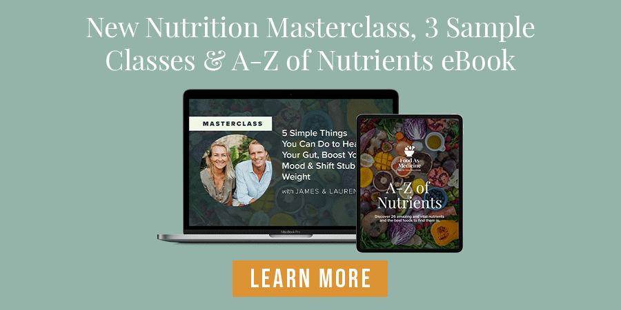 New Nutrition Masterclass & 3 Sample Classes & A-Z of Nutrients Ebook