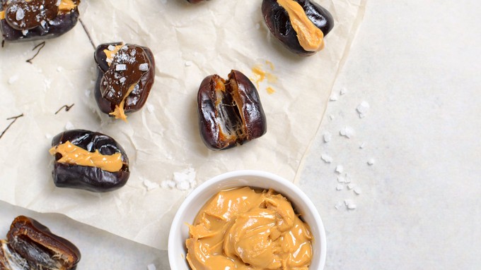 Collagen Nut Butter Stuffed Dates