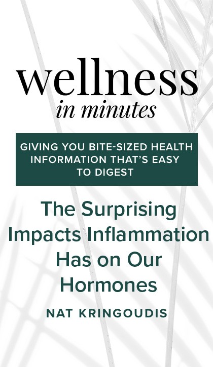 Wellness in Minutes: The Surprising Impacts Inflammation Has on Our Hormones