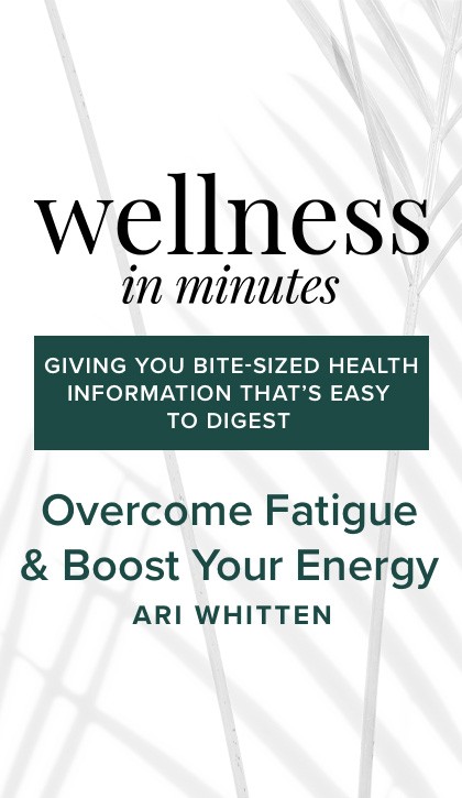 Wellness in Minutes: Eating For More Energy