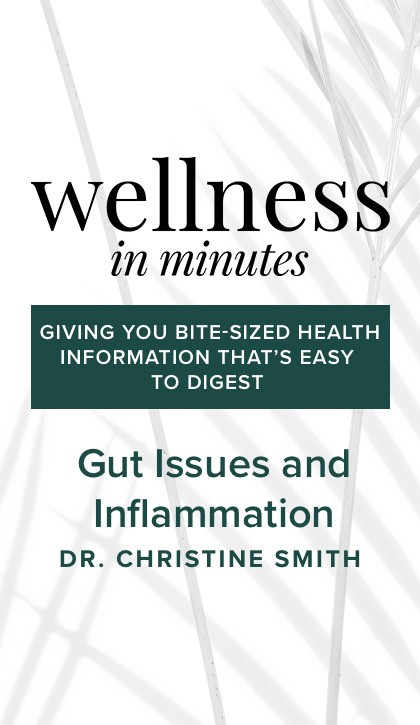 Wellness in Minutes: Gut Issues & Inflammation with Dr. Christine Smith
