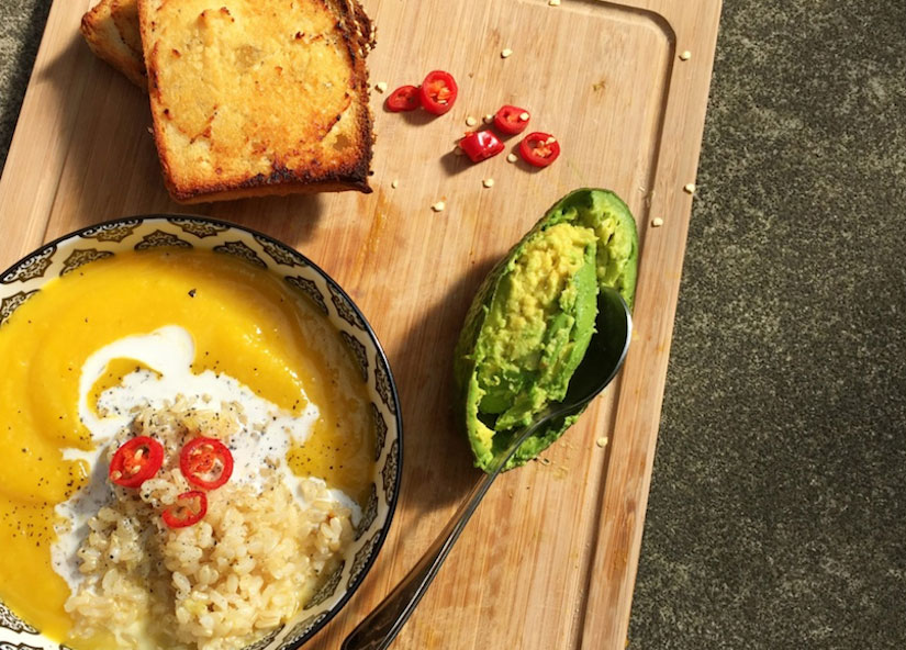 Vegan Coconut Pumpkin Soup | FOOD MATTERS®
