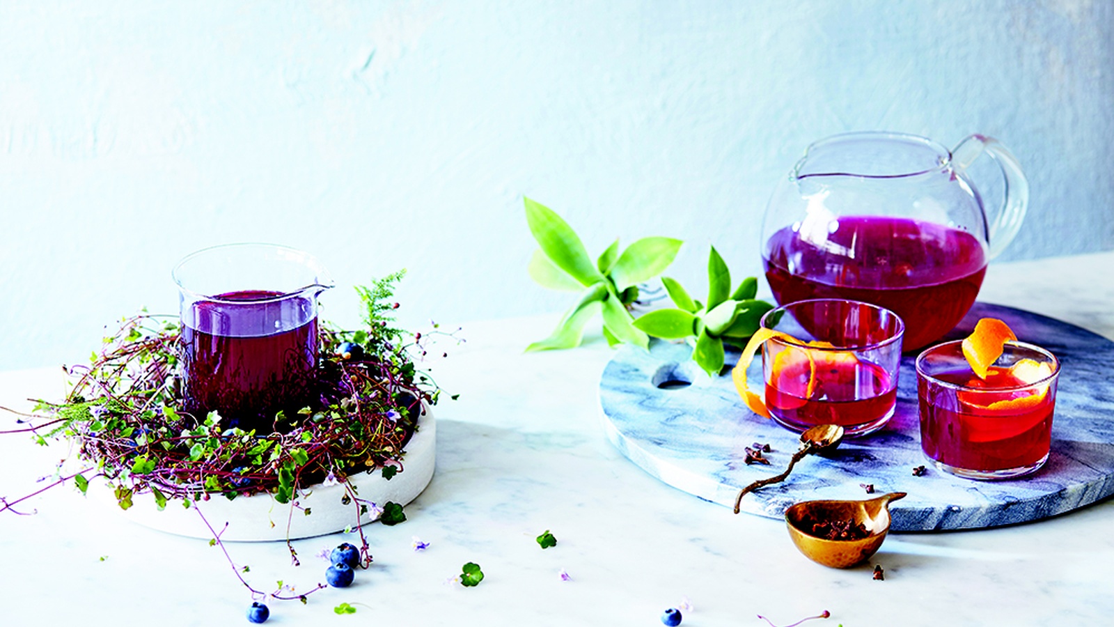 Beet Kvass With Orange And Cloves