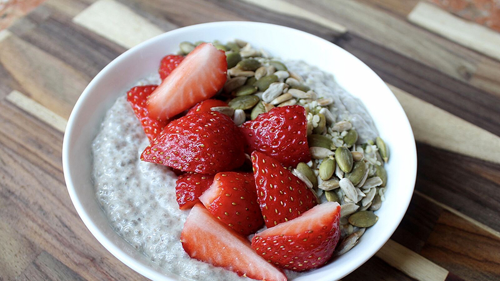 Banana Milk Chia Pudding