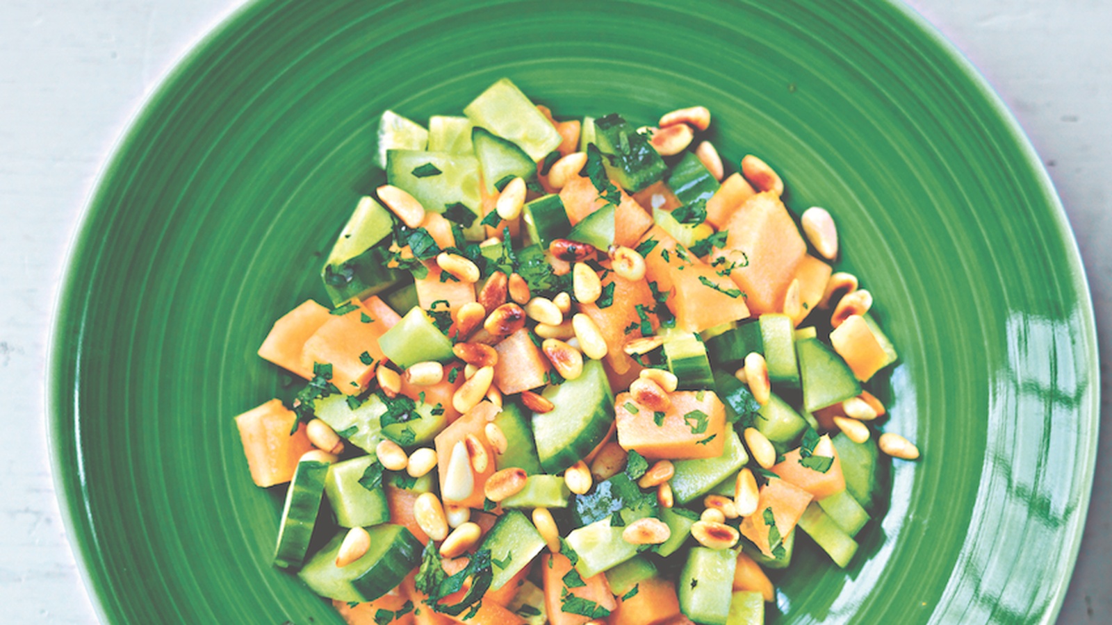 Cucumber and Melon Salad