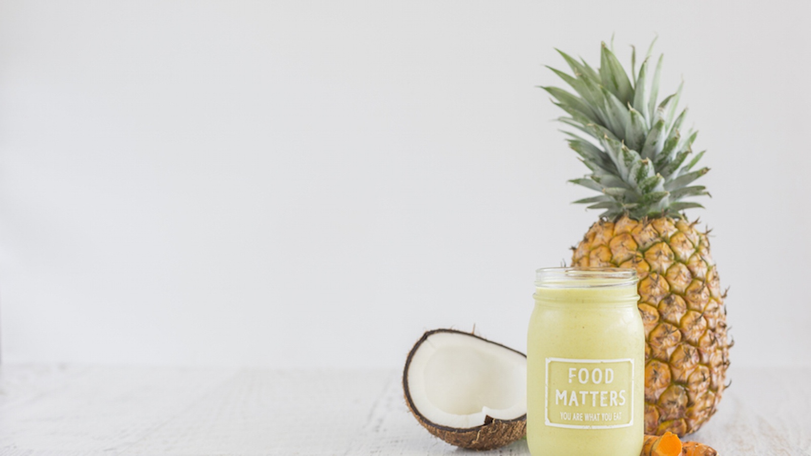 The Anti-Aging Coconut Turmeric Smoothie