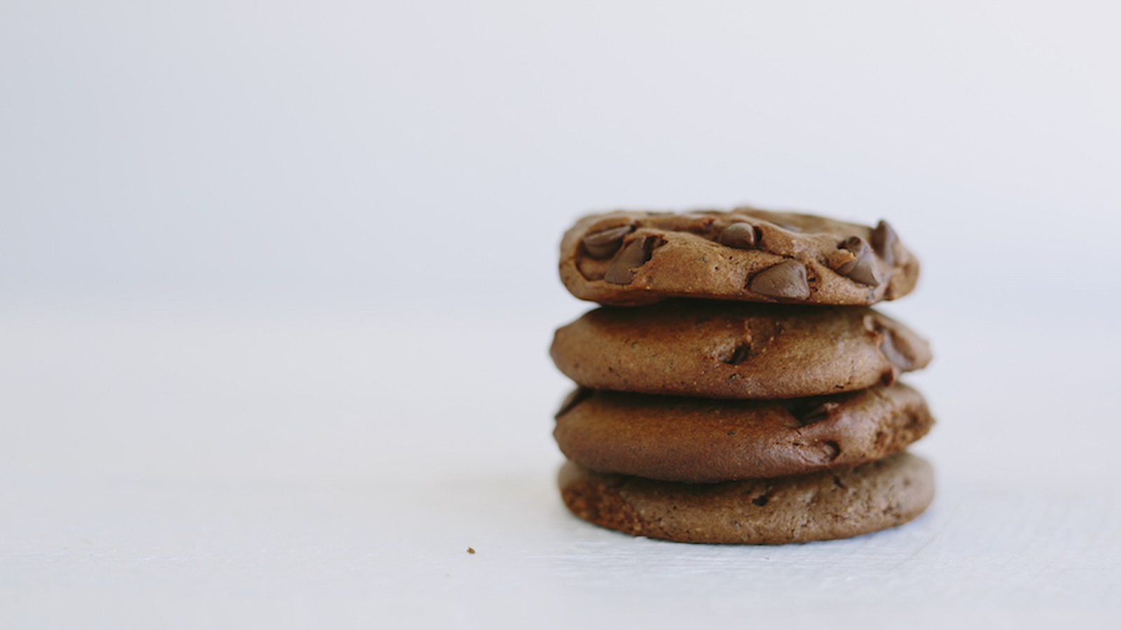 Vegan Double Chocolate Chip Cookies