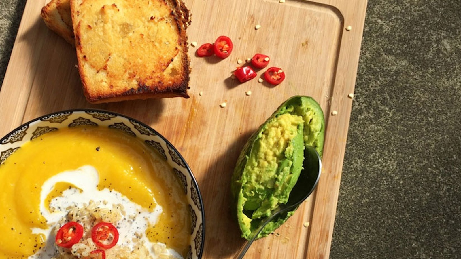 Vegan Coconut Pumpkin Soup