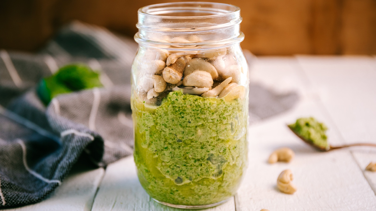 Cashew Hemp Basil Pesto