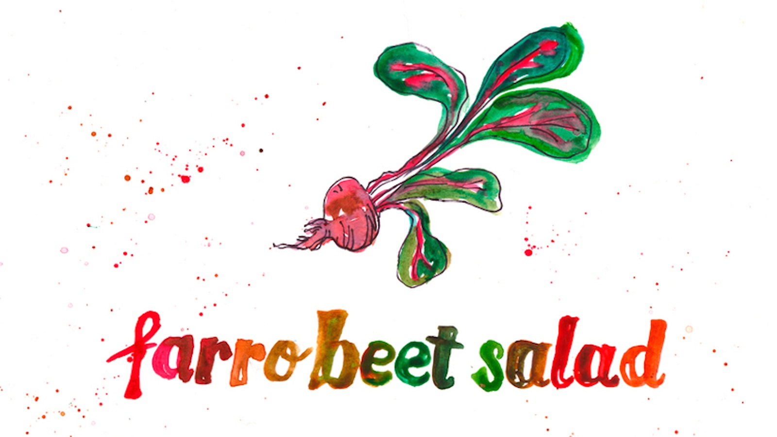 Farro Beet Salad (Recipe)