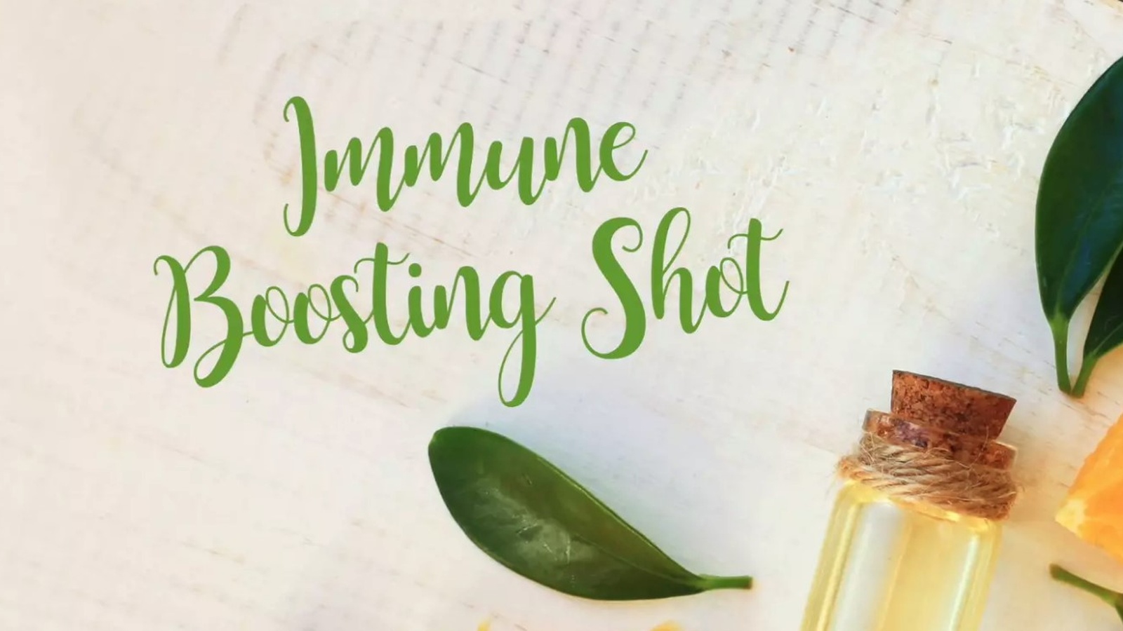 Immune Boosting Shot