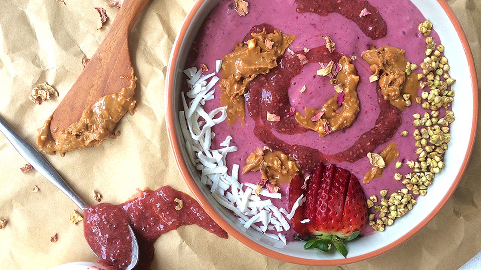 PB&J Smoothie Bowl