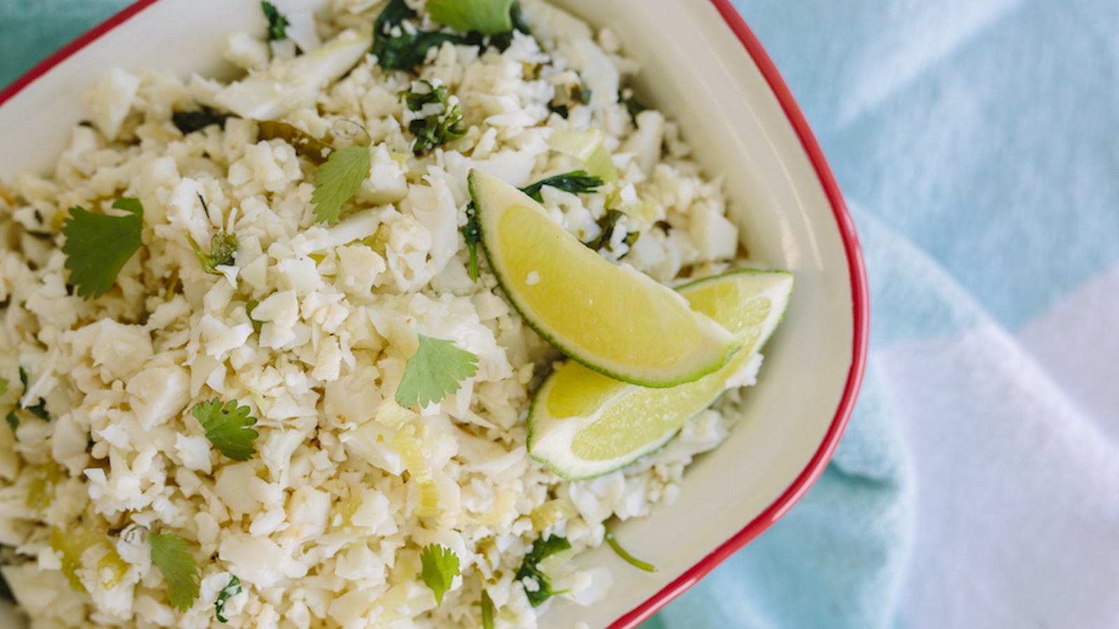 Healthy Sides: Cilantro And Lime Cauliflower Rice