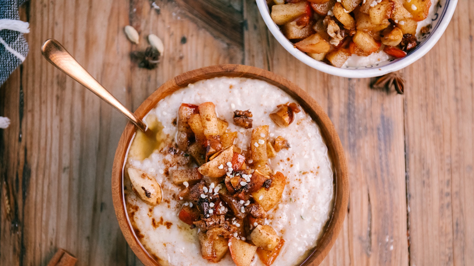 Creamy Cinnamon & Apple Oatmeal