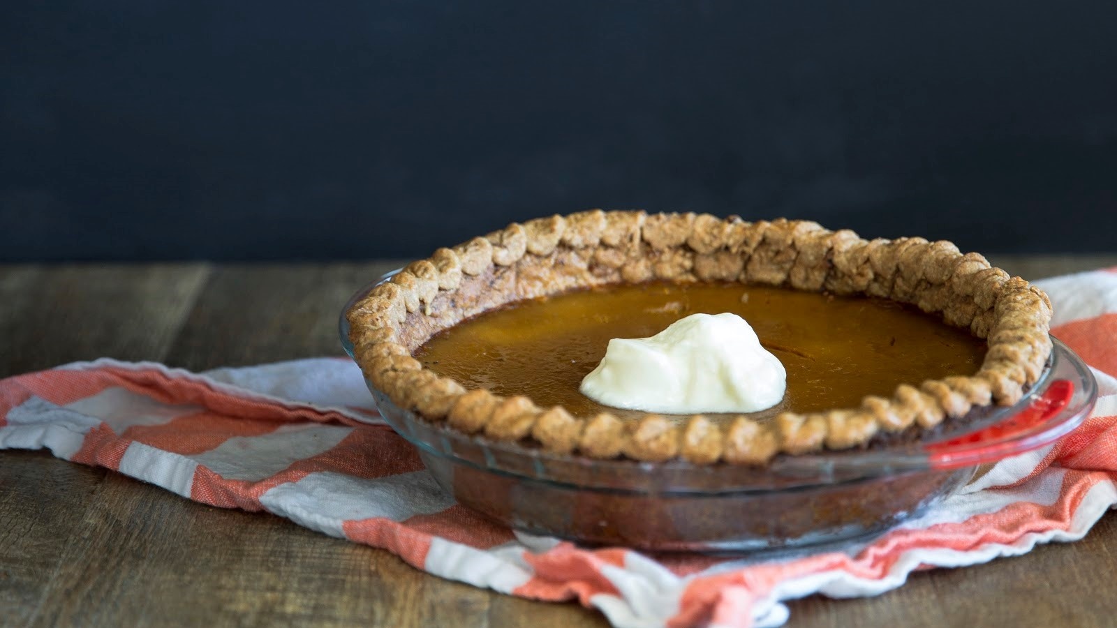 Pumpkin Pie with Homemade Gluten-Free Pastry