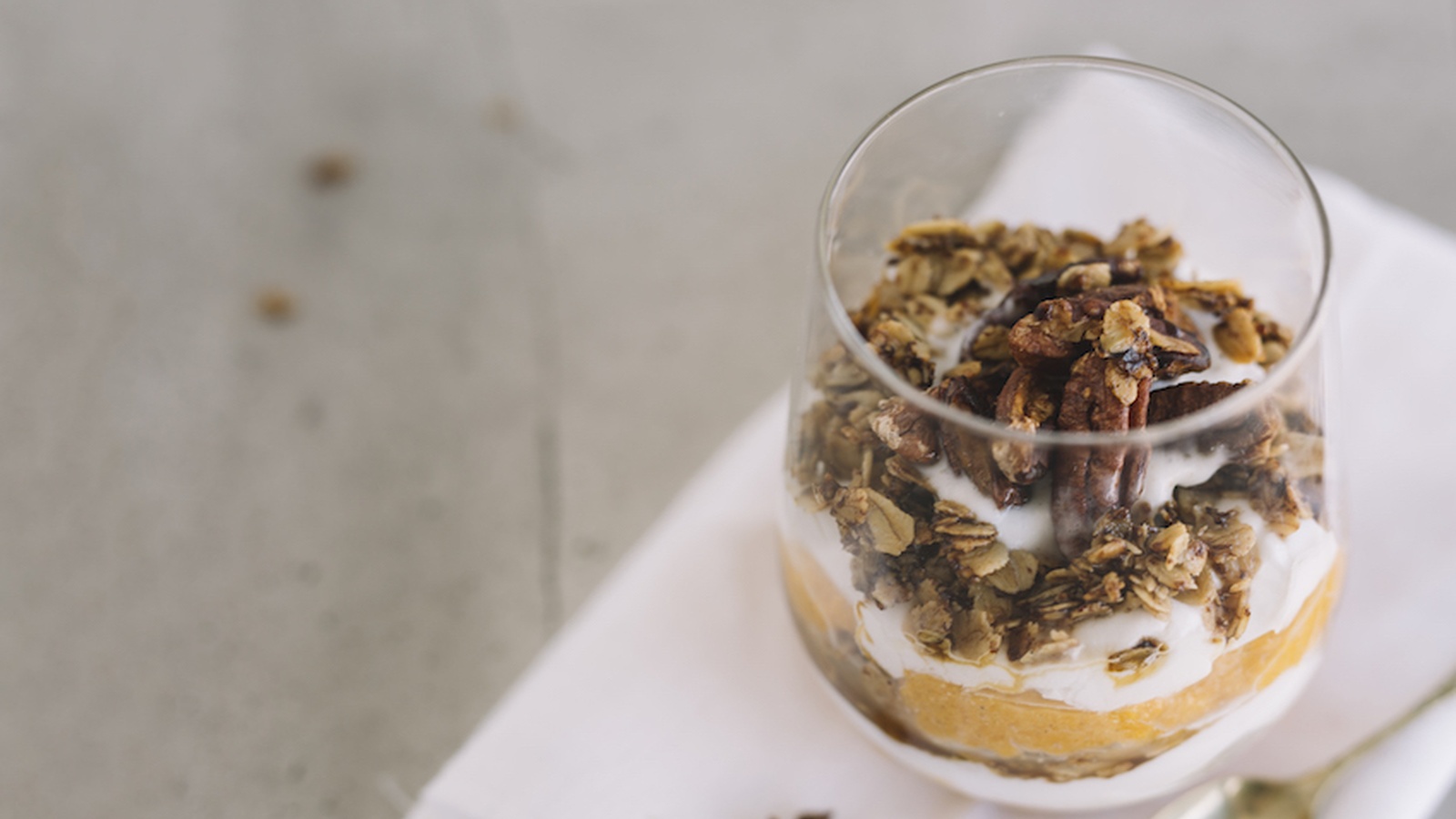 Pumpkin Pie Spice Parfait