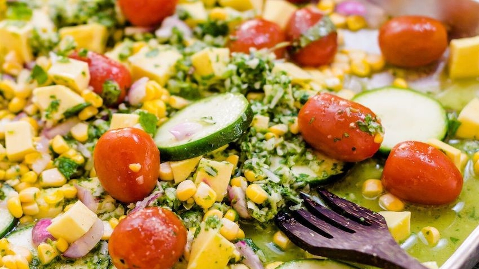 Indian Coriander Vegetables by Chef Cynthia Louise