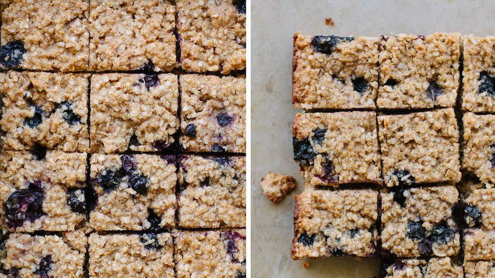 Blueberry, Lemon & Quinoa Slice (Recipe)