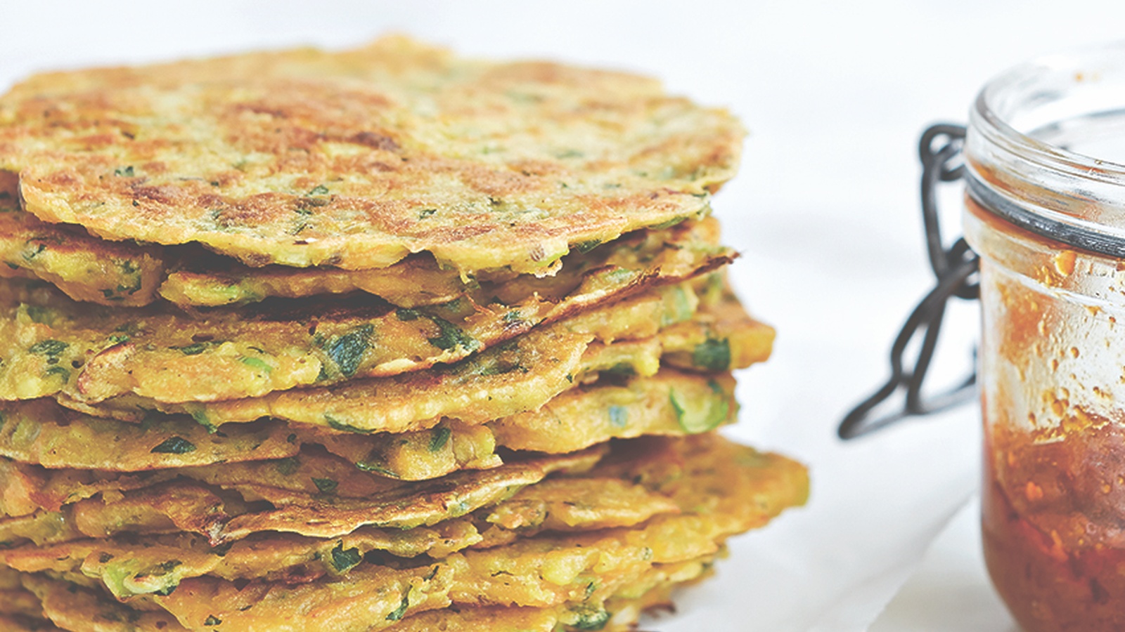 Carrot And Chickpea Pancakes