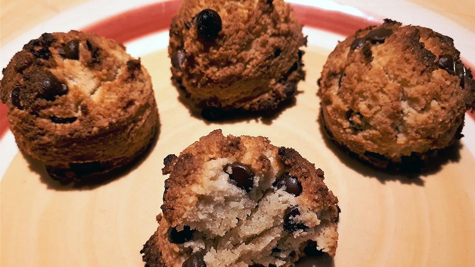 Almond Chocolate Chip Bites