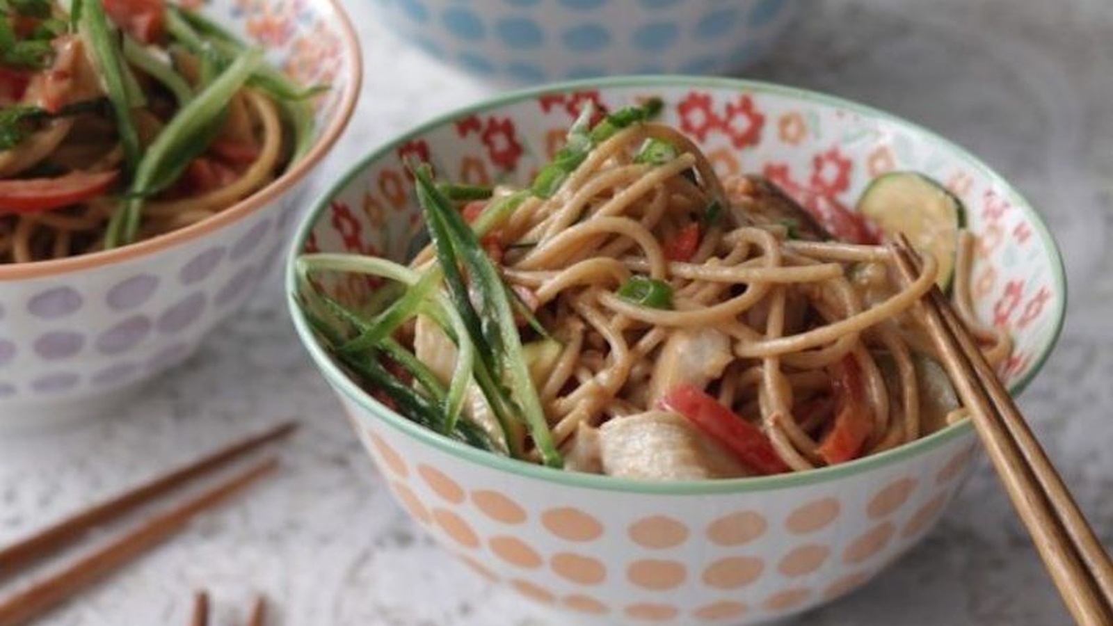 Quick and Easy Spicy Peanut Noodles