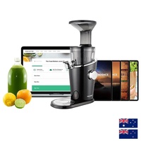 H100 Hurom Premium Cold-Pressed Juicer (Black Pearl)