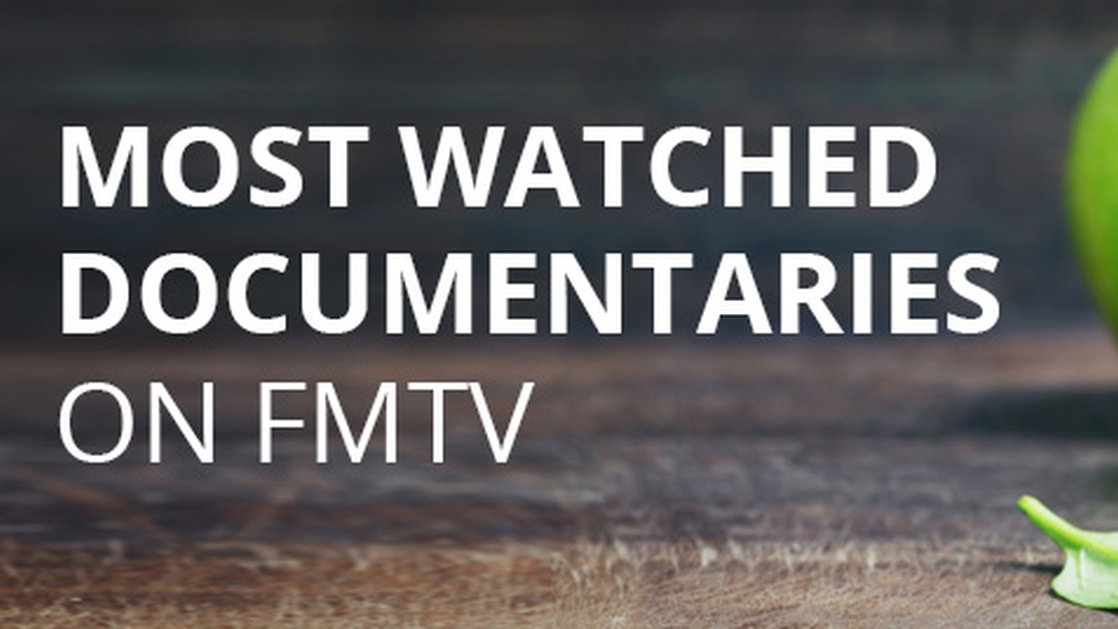 10 Of The Most Watched Documentaries On FMTV