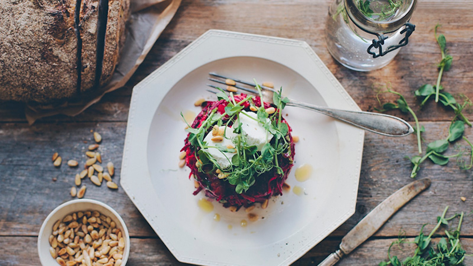 Upside Down Beet Salad (Recipe)