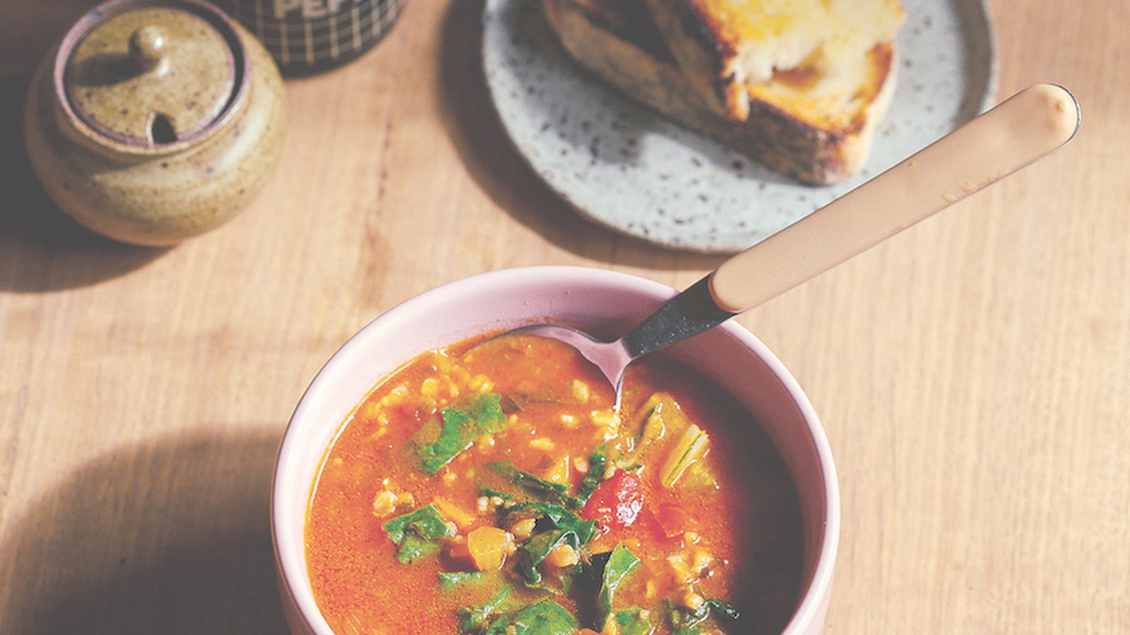 Passata and Rice Soup