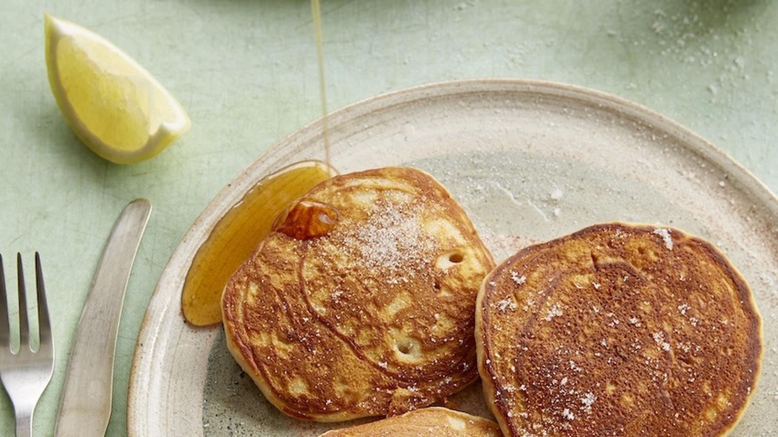 Pear and Ginger Pancakes
