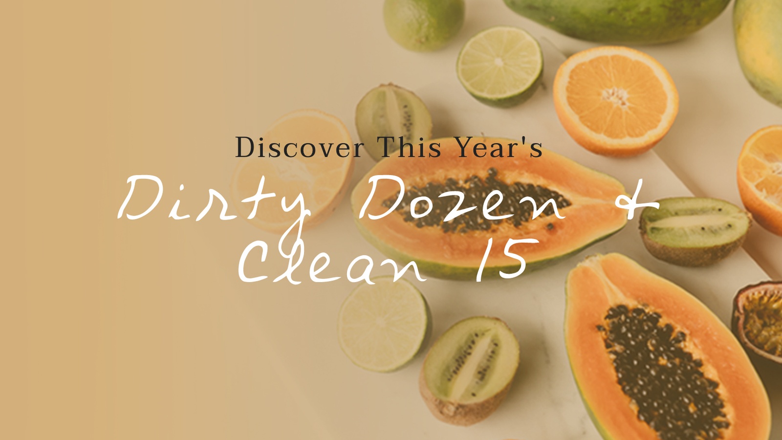 New Report: 2021 Dirty Dozen & Clean 15