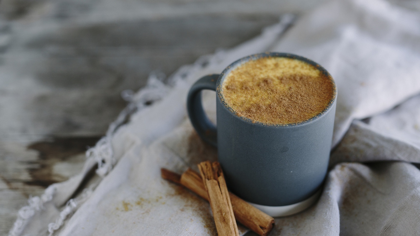 Pumpkin Pie Spiced Turmeric Latte