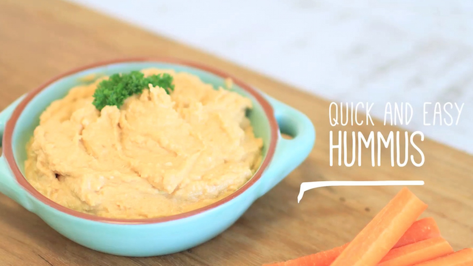 Quick & Easy Hummus Recipe