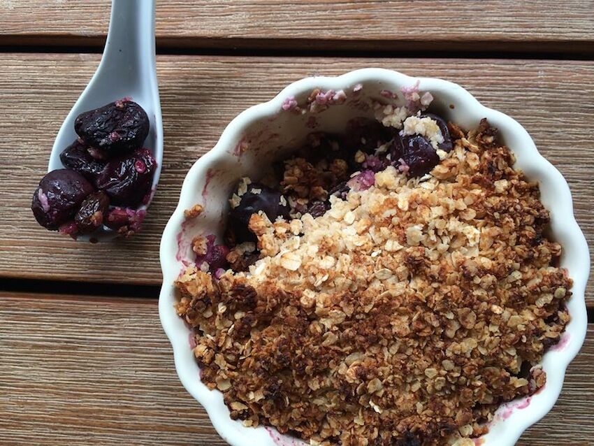 Cherry Crumble | FOOD MATTERS®