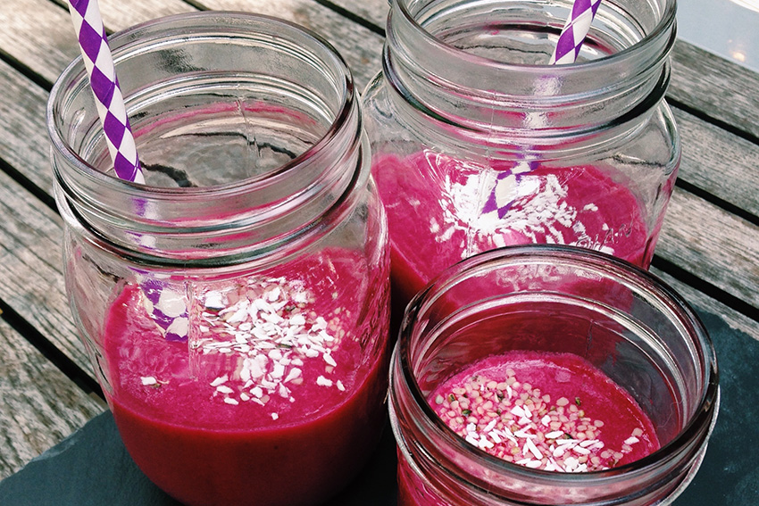 Raw Beet Smoothie FOOD MATTERS®