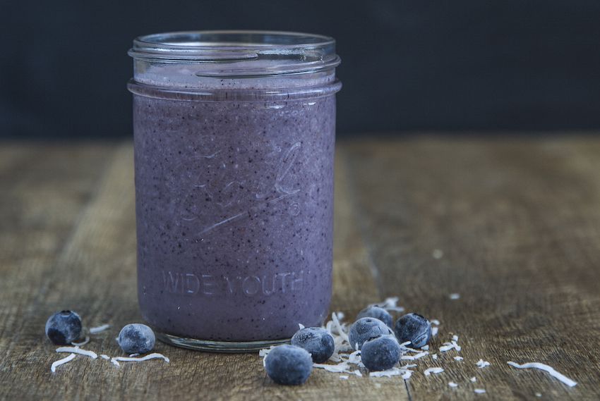 Blueberry Pie Smoothie | FOOD MATTERS®