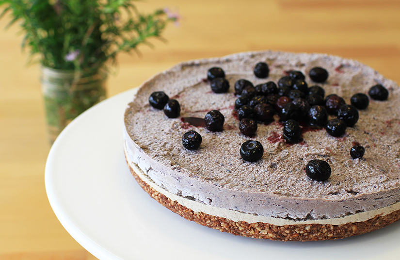 Raw Blueberry Cheesecake (Recipe) | FOOD MATTERS®