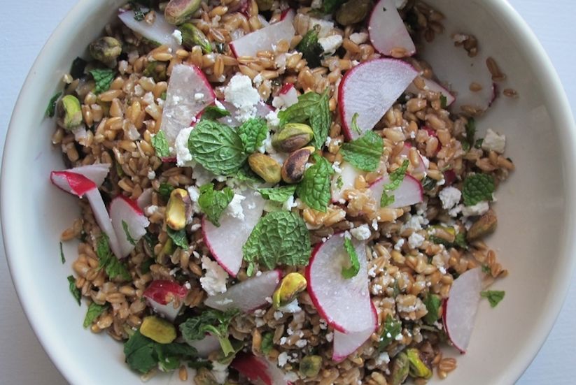 Pistachio and Mint Farro Salad (Recipe)
 | FOOD MATTERS®
