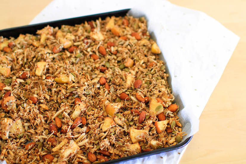 Cinnamon & Apple Granola (Recipe) | FOOD MATTERS®