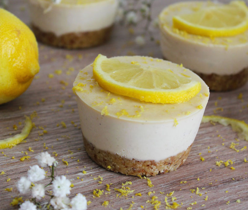 Raw Lemon "Cheesecakes" (Recipe) | FOOD MATTERS®