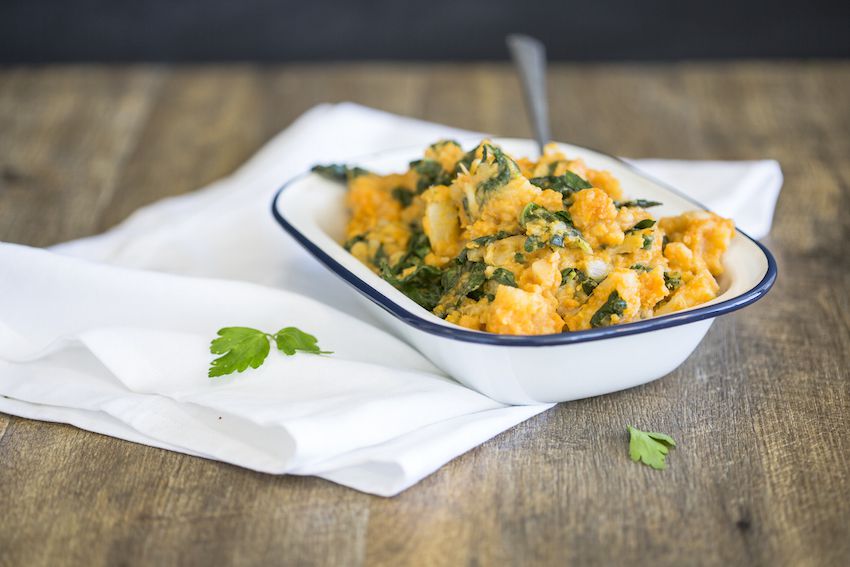 Mashed Root Vegetables And Silverbeet FOOD MATTERS®