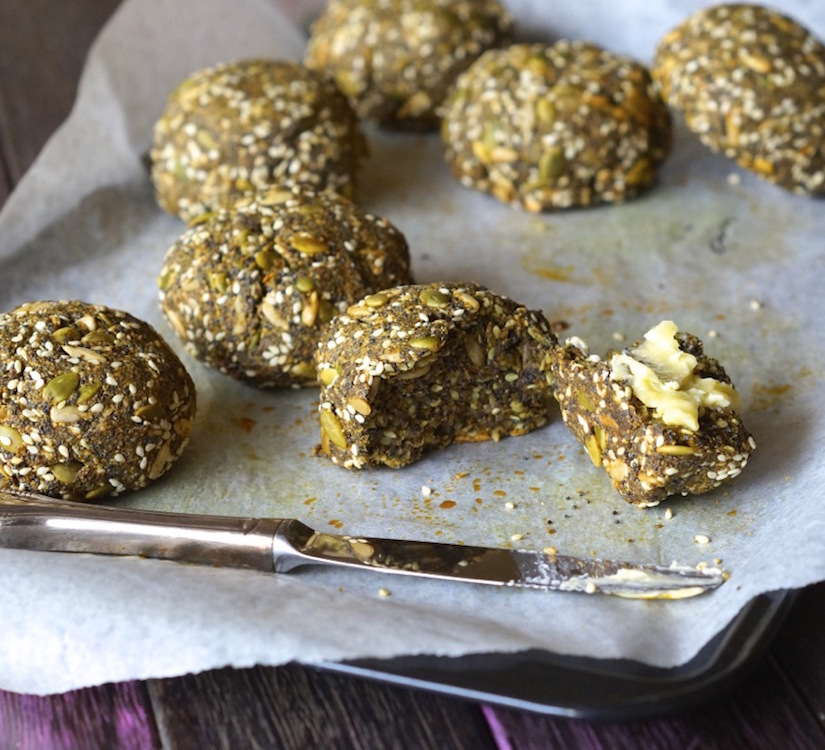 Merrymaker Super Seedy Paleo Bread Rolls | FOOD MATTERS®
