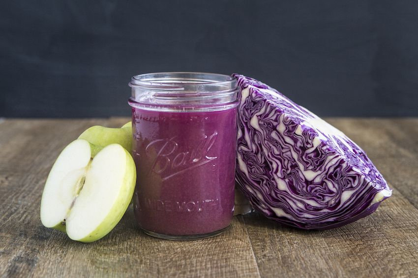 benefits of juicing red cabbage