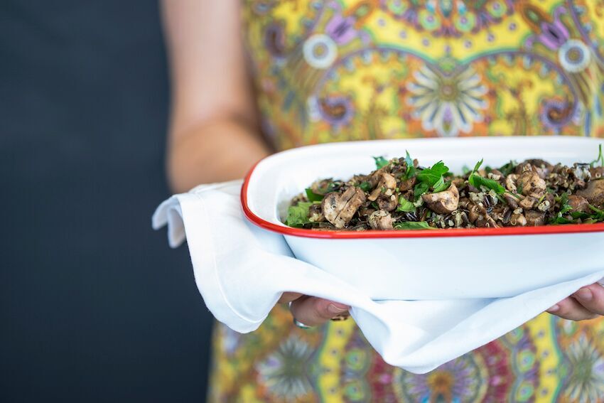 Wild Rice Quinoa & Mixed Mushroom Salad | FOOD MATTERS®