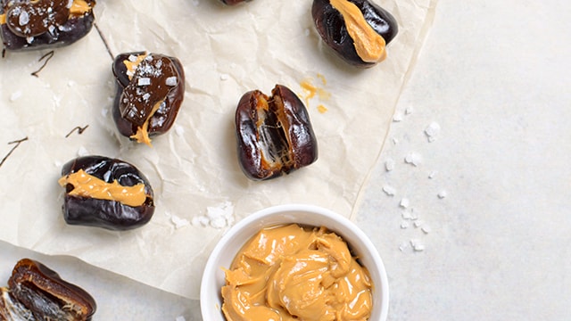 Collagen Nut Butter-Stuffed Dates