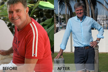 Roy, before and now!